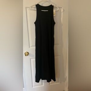 a new day Elegant Black Sleeveless Maxi Dress